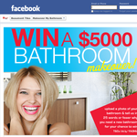 Win a $5,000 bathroom makeover!