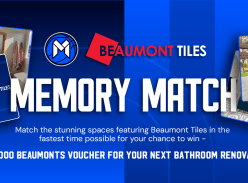 Win a $5,000 Beaumont Tiles Voucher