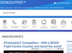 Win a $5,000 'Flight Centre' voucher!