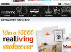 Win a $5,000 'Howards' Storage World' makeover!