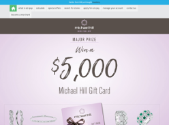 Win a $5,000 or $500 Michael Hill Gift Card