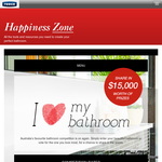 Win a $5,000 Reece bathroom voucher!