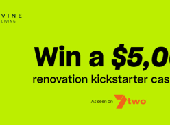 Win a $5,000 renovation kickstarter cash prize!