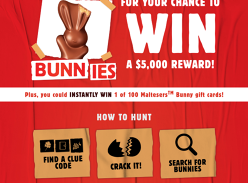Win a $5,000 Reward!