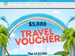 Win a $5,000 travel voucher or $1,000 Flight Centre Travel voucher