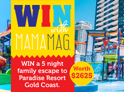 Win a 5 Night Family Escape to Paradise Resort Gold Coast