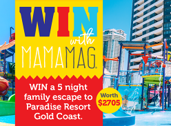 Win a 5 Night Family Escape to Paradise Resort Gold Coast