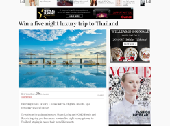 Win a 5-night luxury trip to Thailand!