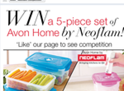 Win a 5-piece set of 'Avon Home' by Neoflam!