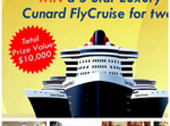 Win a 5 Star Luxury FlyCruise for Two