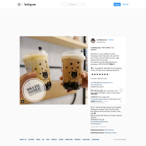 Win a $50 Bubble Tea Voucher