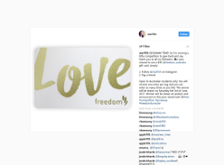 Win a $50 'Freedom Furniture' gift card!