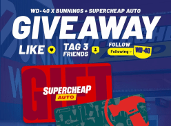 Win a $50 Supercheap Auto Card & $50 Bunnings Warehouse Card