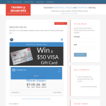 Win a $50 Visa gift card - OrganicWeb