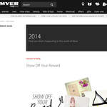 Win a 500,000 MYER one Shopping Credits