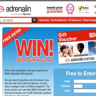 Win a $500 Adrenalin Gift Card