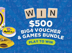 Win a $500 Big4 Parks Voucher & Games pack