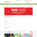 Win a $500 Bobble Art Gift Card