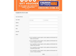 Win a $500 Caravan and Camping Hire voucher
