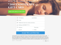 Win a $500 Endota Spa Gift Card
