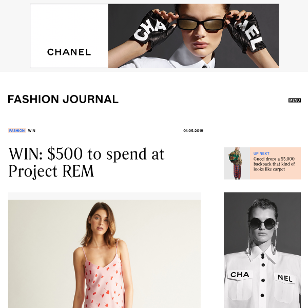 Win a $500 Fashion Wardrobe