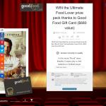 Win a $500 'Good Food' gift card + 6 Gold Class tickets for you & your friends to see the box office hit 'Burnt'!