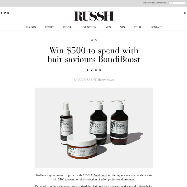 Win a $500 Haircare Package