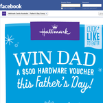 Win a $500 hardware voucher for your dad this father's day!