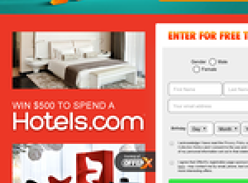 Win a $500 Hotels.com voucher