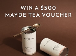 Win a $500 Mayde Tea Voucher