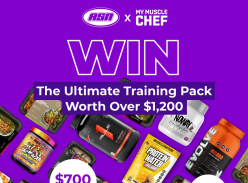 Win a $500 My Muscle Chef Voucher and $700 ASN Supplement Pack