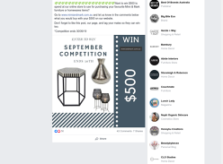 Win a $500 Online Shopping Voucher