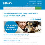 Win a $500 prepaid VISA card!
