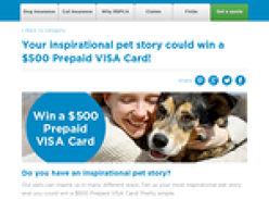 Win a $500 prepaid VISA card!