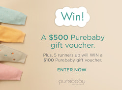 Win a $500 Purebaby Gift Cards