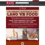 Win a $500 Rays Giftcard - Rays Outdoors