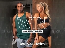 Win a $500 Rebel Gift Card