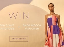 Win a $500 S/W/F Wardrobe and $400 Mecca Voucher