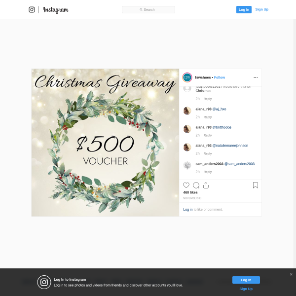 Win a $500 Shoe Shopping Spree