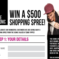 Win a $500 Shopping Spree