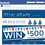 Win a $500 shopping voucher!