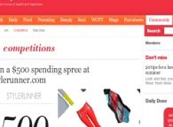 Win a $500 spending spree at Stylerunner.com