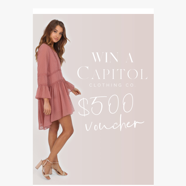 Win a $500 Summer Wardrobe