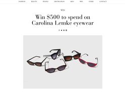 Win a $500 Sunglasses Voucher
