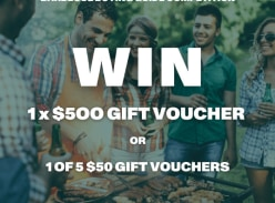 Win a $500 The Good Guys Voucher or 1 of 5 $50 The Good Guys Vouchers