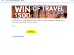Win a $500 travel voucher!