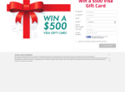 Win a $500 Visa Gift Card