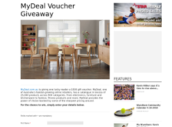 Win a $500 voucher to spend at MyDeal.com.au!