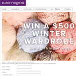 Win a $500 Winter Wardrobe
