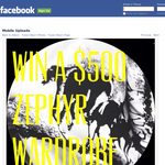 Win a $500 Zephyr wardrobe. - Fusion Blue